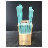 Pioneer woman knife set block missing scissors