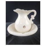 Vintage Wash basin pitcher G