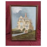 Charleston House by Ann Bernard painting 