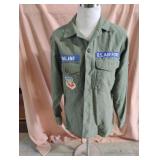 Military long sleeve shirt size 15.5