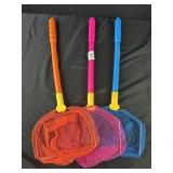 Lot of 3 Shell Nets
