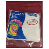 Gildan size L adults tshirts. 3 total. White