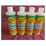 Crayola clear paint glaze. 4-8 fl. oz bottles