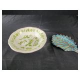 Vintage Sears Ironstone Petite Flora Serving Bowl