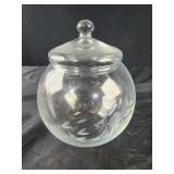 Princess House Round Crystal Jar, Heritage