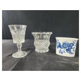 Royal Worcester Blue Sprays Floral Toothpick