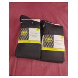 Soccer socks size S. 4 pairs black