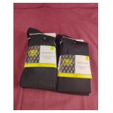 Soccer socks size S. 4 pairs black