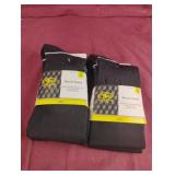 Soccer socks size S. 4 pairs black
