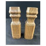 Banister Post Style Candle Stick Holders