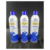 3 cans Noagra starch spray