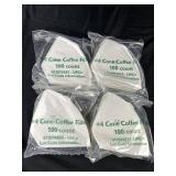 4 Packs Cone Coffee Filters