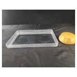 Vanity Celluloid Powder Box Jar Vintage ,