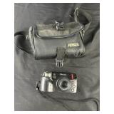 Vintage Olympus Camera with Bag