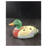Ceramic Duck Pen Holder