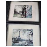 2 Raphael Ortiz Alfau Rare Prints Rotogravure