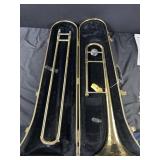 Trombone with Case - Tested and Works, Plays well