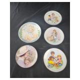 Vintage Avon collectible plates Trimmed in 22k