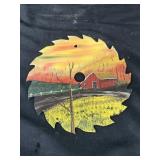 Painted Saw Art