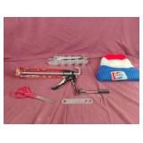 Pepsi tobaggon, caulking gun and more .....