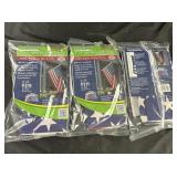 Lot of 3 American Flags 3x5