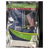 Lot of 3 American Flags