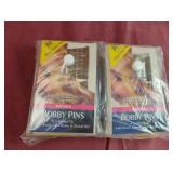 Bobby pins. Brown. 3-80 ct packs