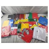 20 packaged flags, japan, Norway,  Moldova,  st
