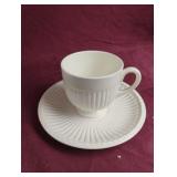 Vintage Wedgwood EDME Footed Demitasse Ribbed Tea