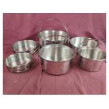 Coleman Peak camping pots and pans