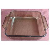 Anchor Hocking amber baking dish