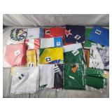 20 packaged flags, Iraq, Ghana, Belize, Malaysia,
