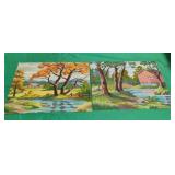 Landscape paintings 20 x 16