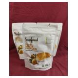 Sunfood organics MACA powder. 3-8 oz packs.