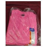 Gildan size M ladies tshirts. 2 total. Pink