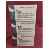 Adhesive tape remover pads. 3-100 ct boxes