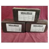 Grill-brick 3.5 x 4 x 8. 3 total