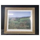 24x21 Out to Pasture by CC Austin signed and