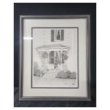 16x20 pen and ink drawing by John Furches , front