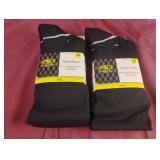 Soccer socks size M. 4 pairs. Black