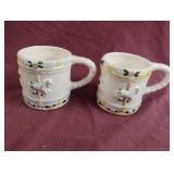 Horse carousel mugs