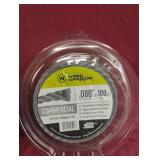 Commercial twisted trimmer line .080" x 100 ft