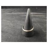 Size 9 wedding band 14 KP karat plumb gold