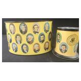 VTG Presidential Metal Oval Desktop Bin W