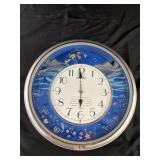 Moving Dolphins Wall Clock