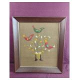Burlap frames artwork 16 x 18