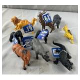 Lot of Animal Toys