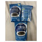 Lot of 3 Garbage Disposer Cleaner Packs