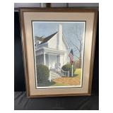 Signed and number by James Furches "Let Freedom