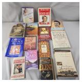 Assorted books, faith, novels, non fiction